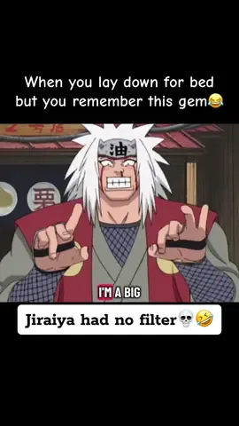 This is the funniest moment in all of Naruto in my opinion🤣 Jiraiya was the GOAT🔥 #naruto #jiraiya #narutoedit #bocchitherock #animememe 