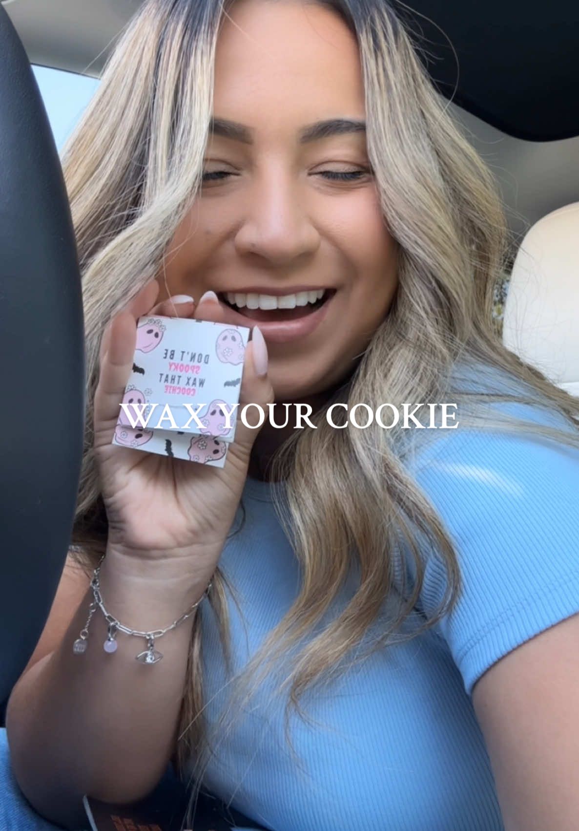 It’s October 1st and Spooky season is amongst us!! Don’t be spooky and wax that cookie 🍪 🙂‍↔️✨ #waxspecialist #infinitwaxbykim #bodywax #waxer 