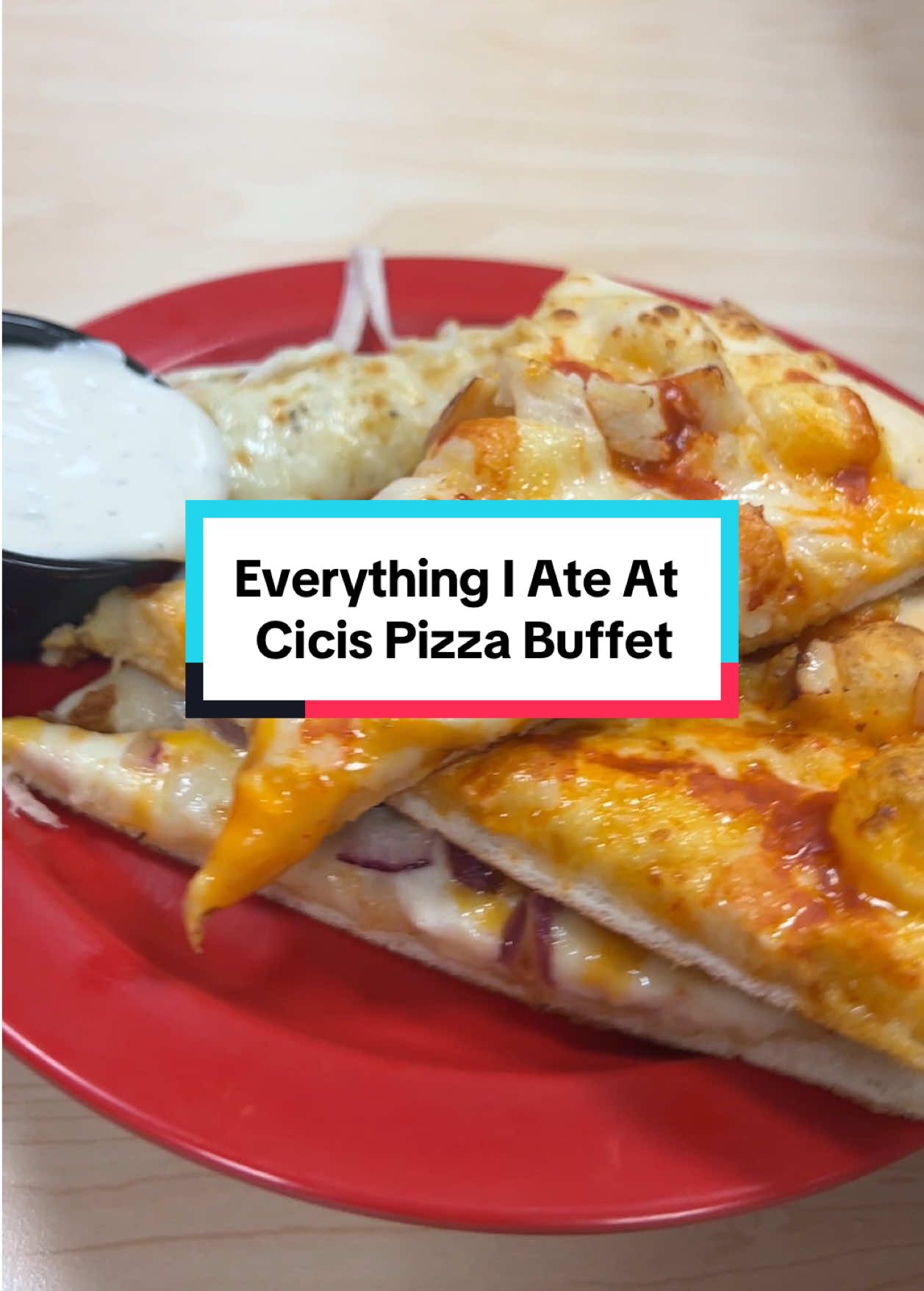Everything I Ate At Cicis Pizza Buffet #eatwithme #FoodTok #buffet #cicispizza #pizzabuffet 