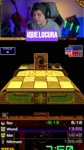 WEEVIL me HUMILLA con su triple JIRAI GUMO! #YuGiOh #ForbiddenMemories #Speedrun #GamingMoments #Humor