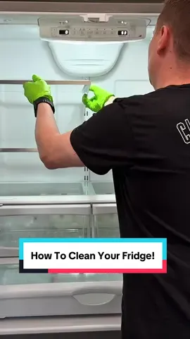 The best way to clean your refrigerator! 