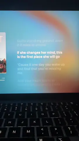 The Man Who Can’t Be Moved #lyrics #applelyrics #song 