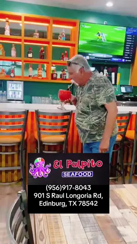 Mariscos el pulpito aqui el #956nfa primer cliente a dar el visto bueno recomendado 100% #mariscos #rgv #food #rgvfood 