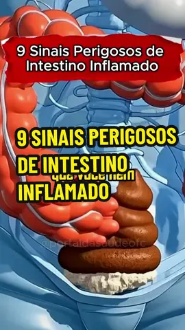 9 Sinais perigosos de intestino inflamado  #saude #saudavel #intestino #detox #sono 