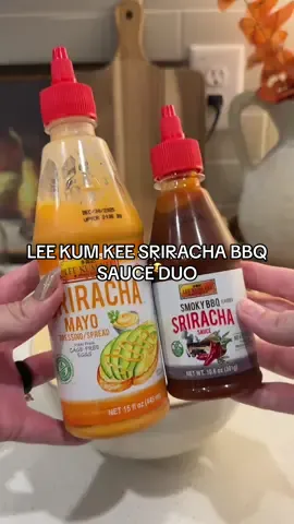 This duo 🤤🌶️ Sriracha bbq chicken was a total win in my house!!!! #chickenrecipe #bbqchicken #Squeezemaxflavor #leekumkee #leekumkeesriracha 