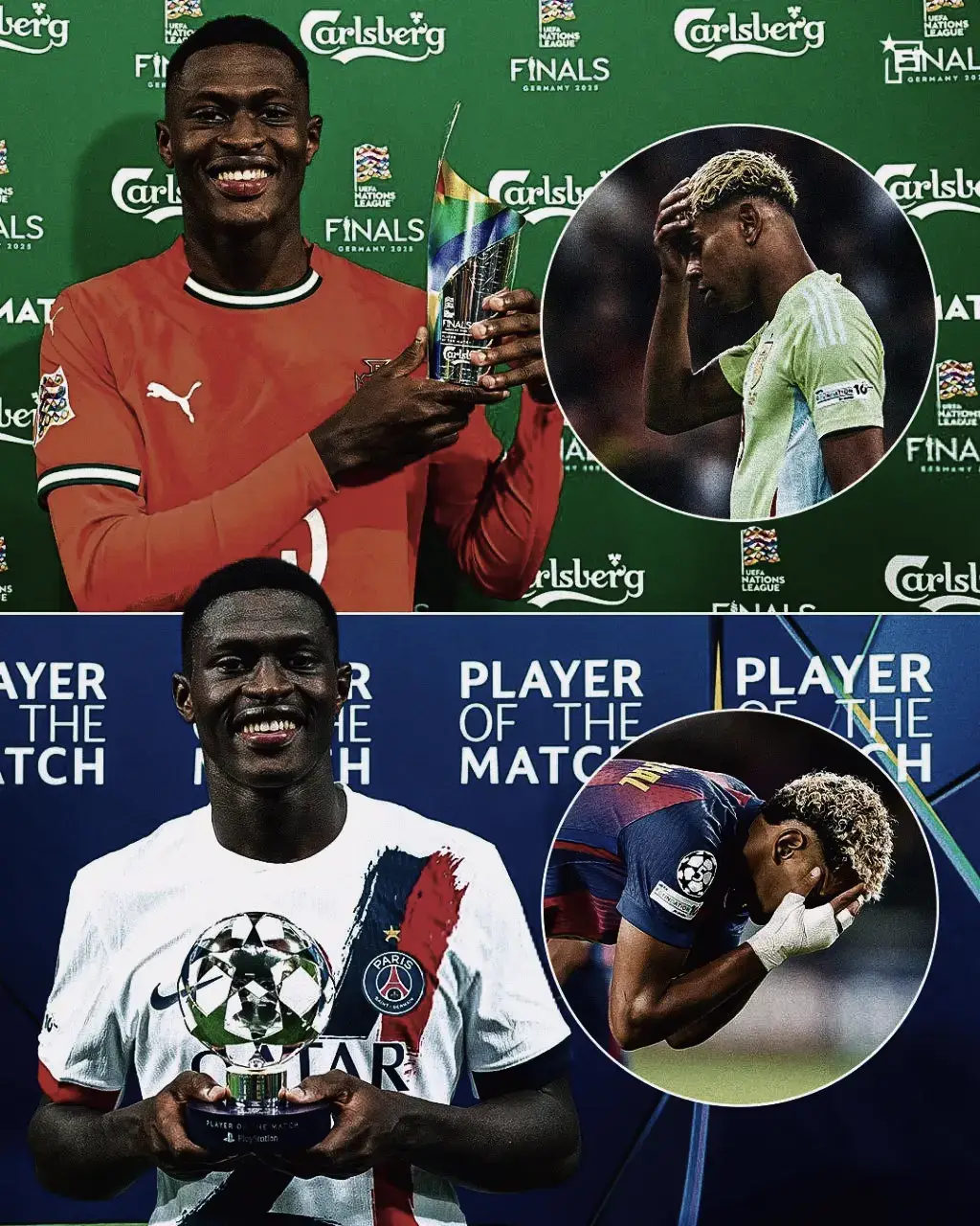 💬 | يبدو أنَ نونو مينديش هو كابوس لامين يامال 🤩☠️.  • واجه مينديش لامين يامال مرتان في المرتان حصل على جائزة رجل المباراة 🔝💀. #viral #FORYOU #explore #نونو_مينديز 