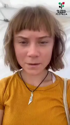 🌍 Greta Thunberg Ditangkap di Laut Internasional Greta Thunberg, aktivis kemanusiaan asal Swedia, dikabarkan ditangkap pasukan Israel saat berlayar di perairan internasional bersama Global Sumud Flotilla. Insiden ini kembali menyoroti tindakan Israel yang tak hanya menyasar warga Gaza, tetapi juga aktivis internasional yang membawa pesan perdamaian. Dunia kini menantikan reaksi keras dari komunitas internasional atas peristiwa ini. #GretaThunberg #GlobalSumudFlotilla #FreePalestine #SaveGaza #StopTheWar
