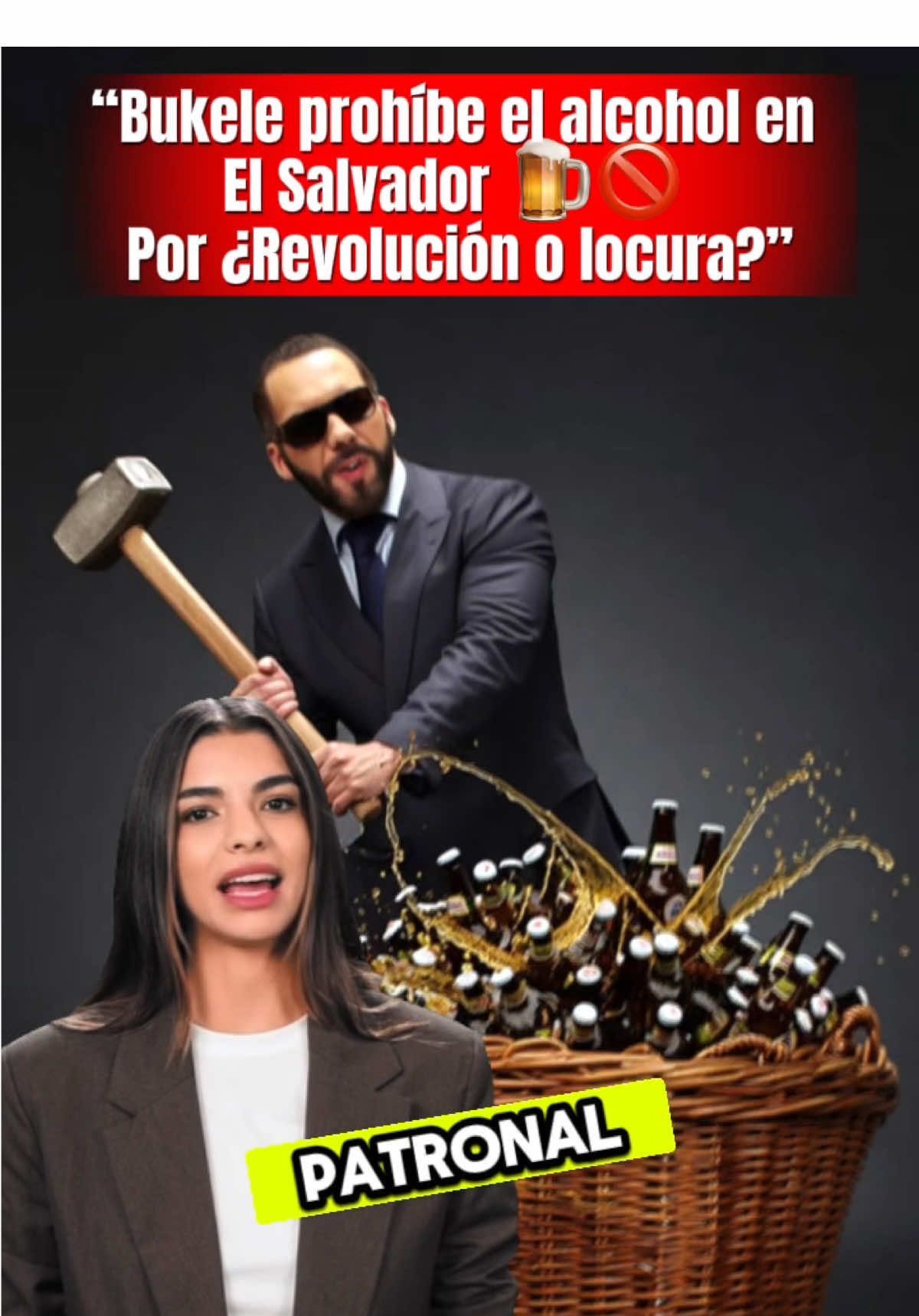 “Bukele prohíbe el alcohol en El Salvador 🍺🚫 ¿Revolución o locura?”#Bukele #ElSalvador #LeySeca #AlcoholProhibido  #paratiiiiiiiiiiiiiiiiiiiiiiiiiiiiiii 