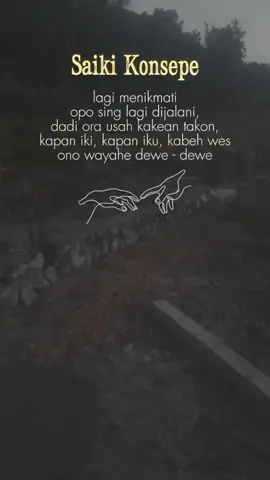 rugie orak Wes resiko ku... hidup tanpa mencoba, sama adja kita nga akan meraih kesuksesan...boloo 