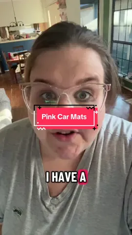 Now I need a steering wheel cover! What else should I get to go with my pink mats? #caraccessories #carmats #pinkgirly pink car mats 