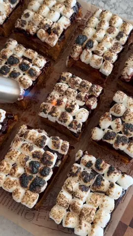 pumpkin pie s’mores bars 🤎