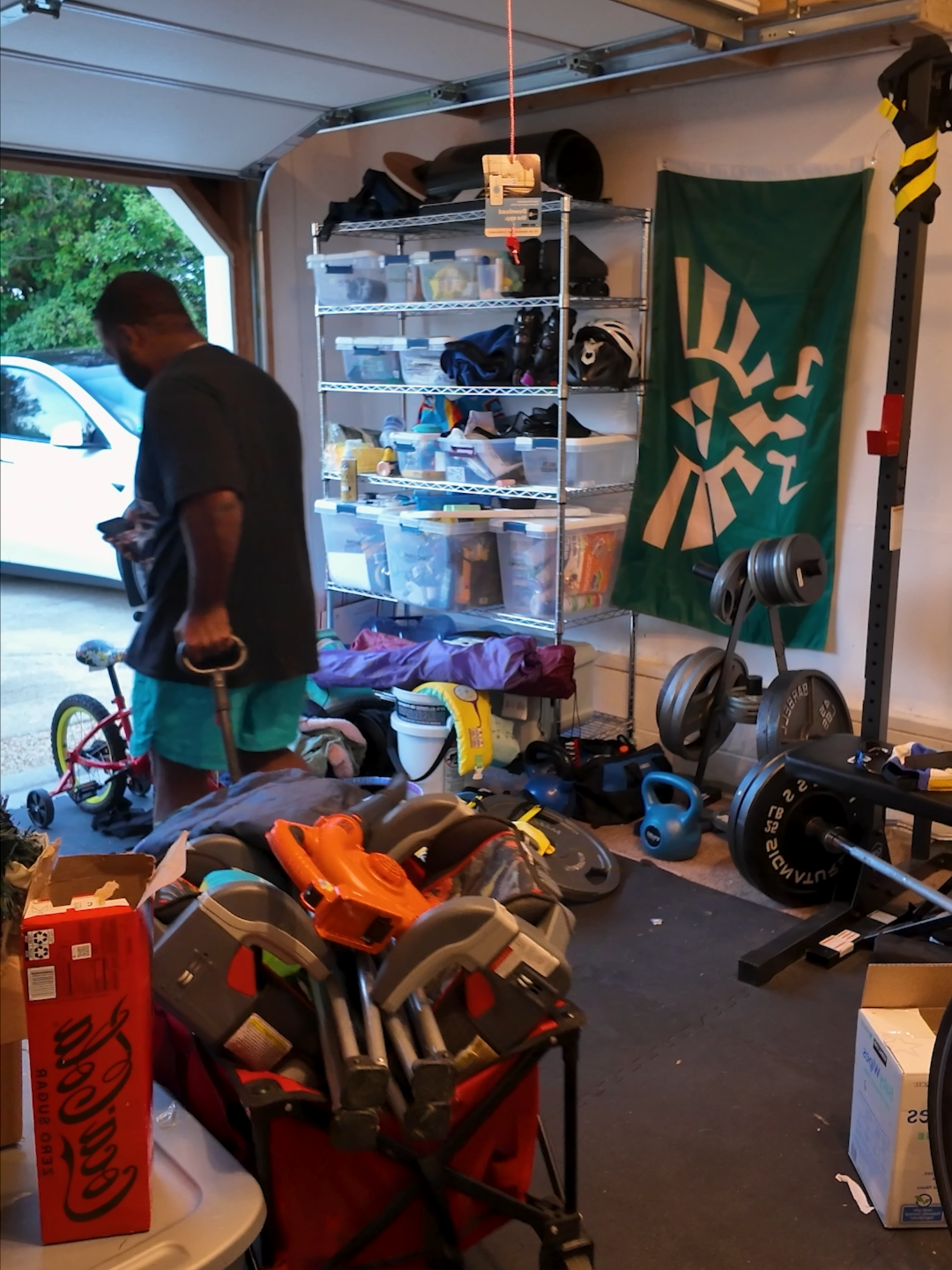 Resetting My Space, Resetting My Mind (Marathon Prep) #garagegym #fitnessmotivation #homegym