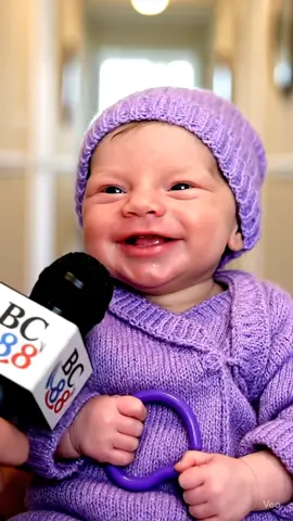 Cute Baby Interview | “I’m Going to Grandma’s House for Toys!” 😂 #googleveo3 #baby #ai #video #tiktok 