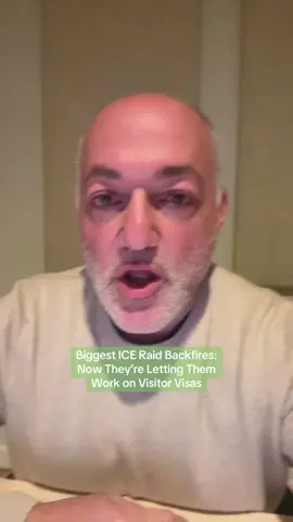 Trump staged the largest immigration raid in U.S. history 475 Korean workers deported. But when the economy and a $350B investment were at risk, those same workers were invited back and told they can work on visitor visas. If anyone else tried that, they’d be deported for fraud. This isn’t about law. It’s about politics. Immigrants aren’t pawns. They’re the backbone of the U.S. economy. #lawtok #ImmigrationLaw #lawyersoftiktok #breakingnews #ICE       
