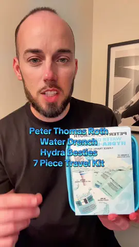 Water Drench Hydra Besties 7 Piece Travel Kit @Peter Thomas Roth Labs #skincare #ptr #travel #skin #hydrating 