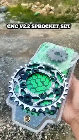DAGDAG PORMA SA MOTOR MO. CNC V2.2 SPROCKET SET. #sprocketset#motoraccessories #fyp 