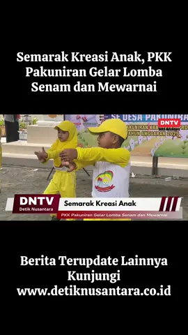 Semarak Kreasi Anak, PKK Pakuniran Gelar Lomba Senam dan Mewarnai #fyp #desapakuniran #senamkreasi 