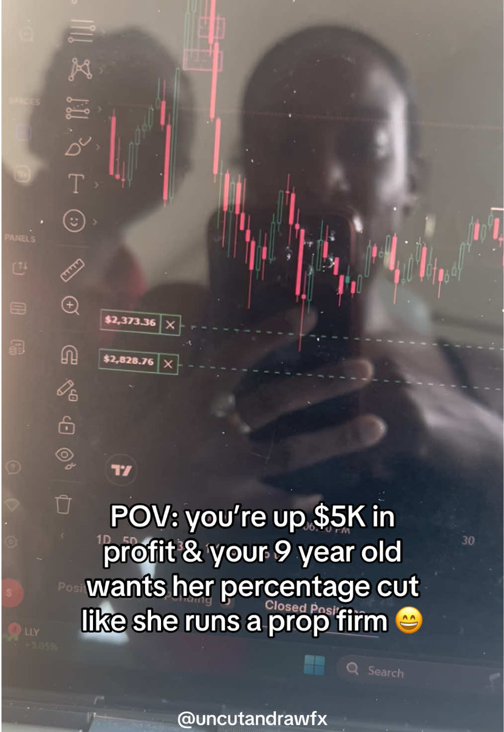 the entitlement is real.. I guess she’s CFO esp when we get to a million #trading #daytrader #generationalwealth #tradingstrategy #fypシ 