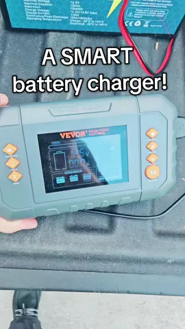Perfect for all my batteries! #batterycharger #batteries #boating #tiktokshopcreatorpicks #mechanic @Vevor Store US 