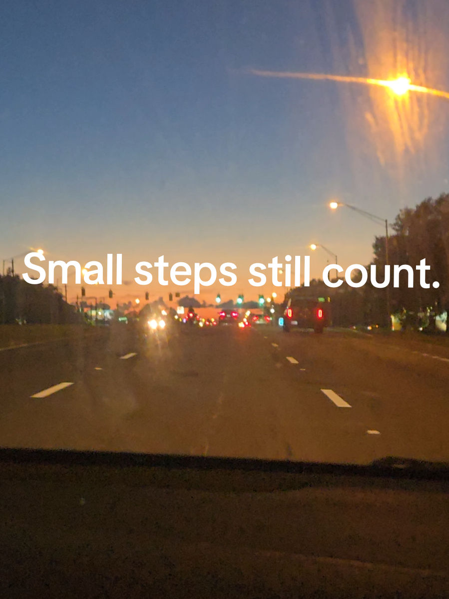 Small steps still count. #fypシ #foryoupage #trending #viral #fpy 