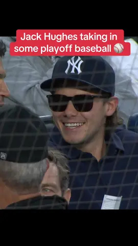 The shades though 😎 #MLB #NHL #hockey #baseball #JackHughes 