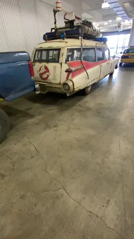 I ain’t ‘fraid of no ghost #ghostbusters #59cadillac #millermeteorambulance #nomoreghosts #tiktokcarhalloweencontest 