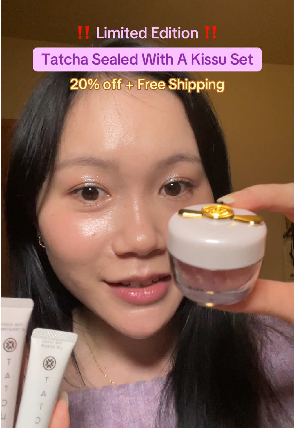 The perfect gift for Tatcha fans 💜  ————————————— Posted 10/01/2025 - results may vary. Prices and promos were accurate at time of posting and may change later.  #Tatcha #giftforher #christmasgiftideas #tiktokshopfalldealsforyou #tiktokshopcreatorpicks @Tatcha US 