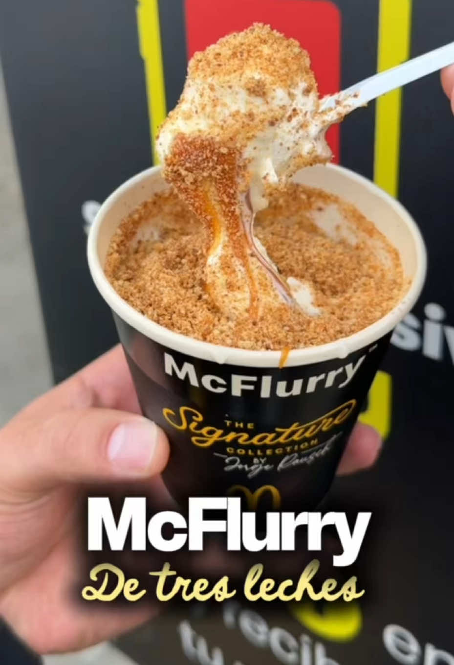 Esto sí que es un dato importante! Probando el  nuevo #mcflurry  de #tresleches de #mcdonalds  en la capital vayan y me cuentan cómo lo ven ! 🥰 #quehacer #nuevoplan 