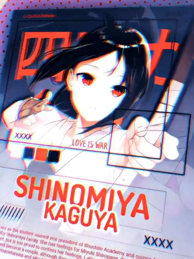 The trend with kaguya ✌️💖 #kaguyasamaloveiswar #kaguyashinomiya #animeedits #edits #kanesq