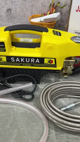 Máy rửa xe Sakura công suất 3600w, lưu lượng nước 8-10l/phút #mayruaxe #mayruaxecaoap #mayruaxegiadinh #mayruaxemini #sakura 