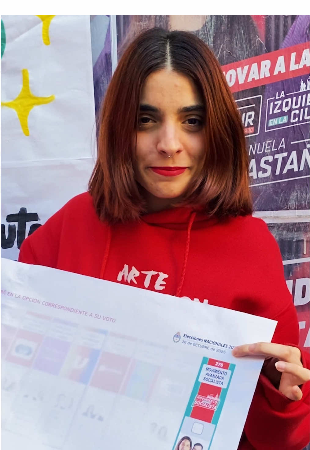 ❌️ESPERT NO TIENE QUE SER CANDIDATO POR SU CONEXIÓN CON EL NARCO ☝🏻Esto dijo Manuela Castañeira y hoy es noticia 🔊Escuchá a Ailu que te cuenta por qué les anticapitalistas decimos: ¡juicio político y remocion a Espert YA!  ✨️Este 26 de octubre votá a Manuela Castañeira, para que una feminista de pura cepa entre al Congreso. Encontrala en el extremo opuesto al facho de Espert😉