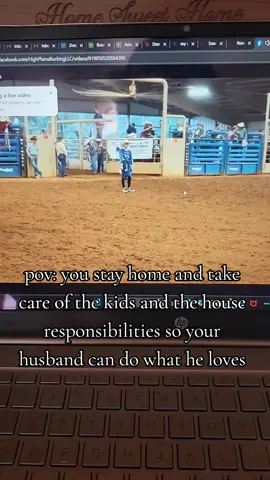 don't get me wrong, working and then doing it all alone can get tiresome, but marriage takes a team. #marriage #rodeo #cowboy #family 