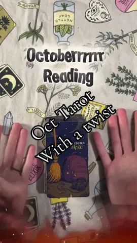 October Tarot Reading with a twist. Announcement at the end 