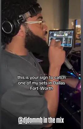 come see me in DFW if you’re looking for a dope DJ. #dallastx #dj #fyp #dallasdj 