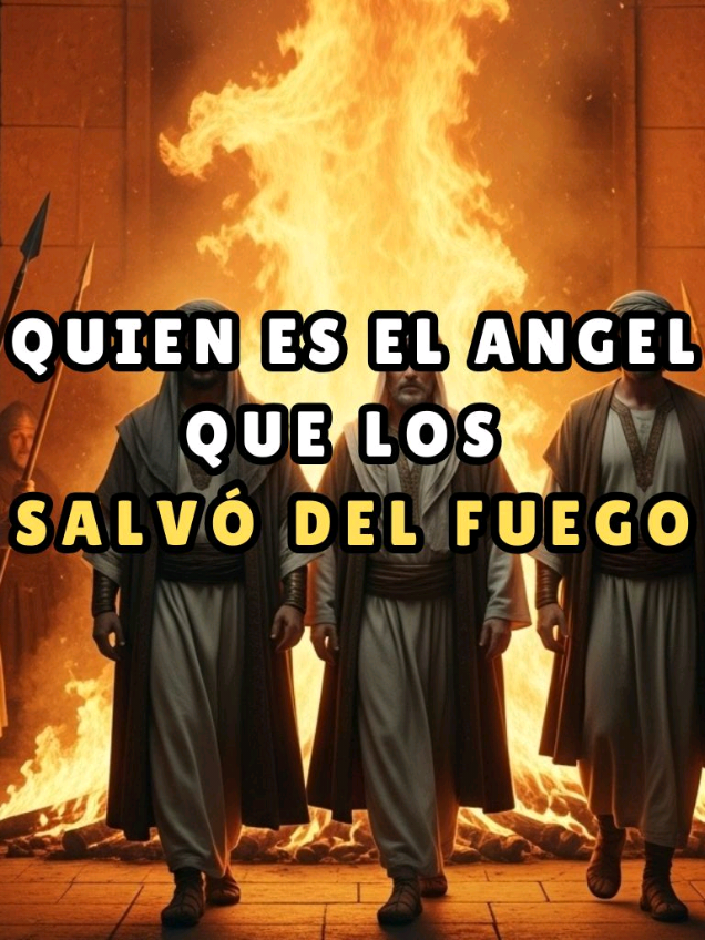 Quien crees que fue el Angel que los salvó del fuego? #biblia  #evangelio 