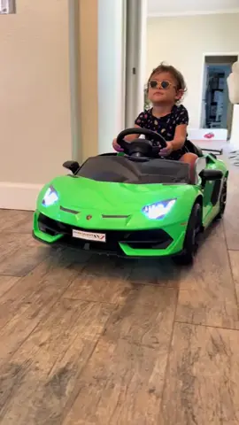 12V Licensed  Electric Ride-On Car for Kids with Remote Control, 2 Speeds, Sound System, LED Headlights, Hydraulic Doors, Available in Red and Yellow #car #cars #kidscar #kidscar #children 