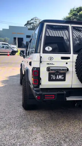Smoked Combo Tailights in stock 💥#fyp #trending #lc70 #pvsautomotive #landcruiser 