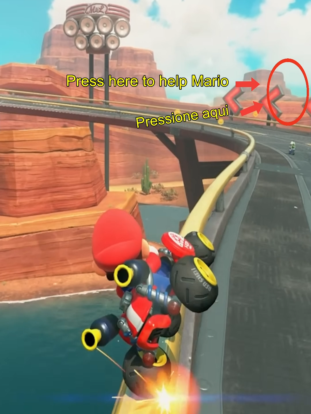 Press the screen to help Mario #mario #supermario #supermariobros #play #gaming