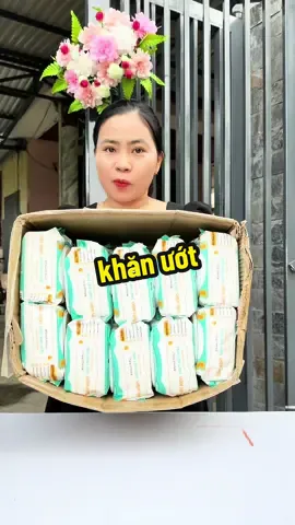 Trả lời @Mỹ Linh Thùng 10 gói khăn ướt 50k #khanuot #khanuotkhongmui #khanuotbabywipes #daothivananhqn #xuhuong 