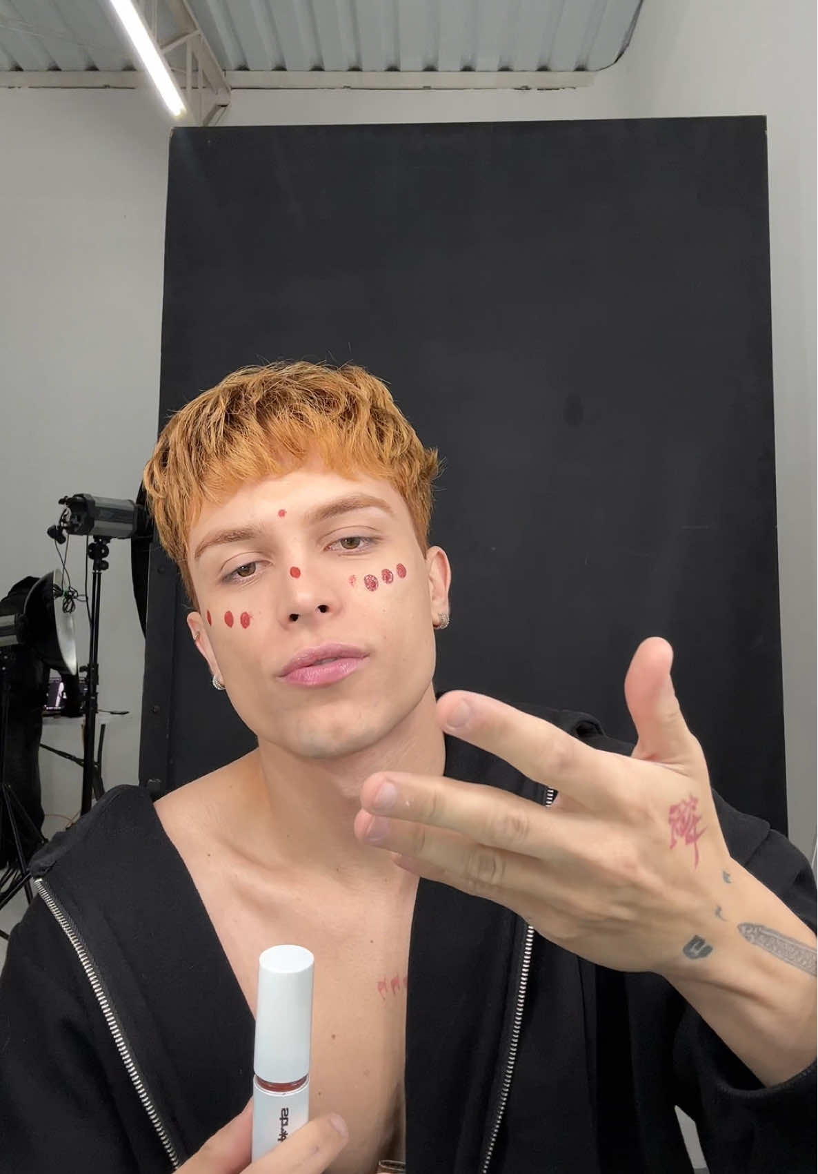 pode ser sincero, eu amassei nessa maquiagem #boymakeup #grwm 