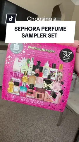 This is the Sephora perfume sampler set. It’s been so much fun to let her try all of the different perfumes and see which one she likes. Then we took a drive to our nearest Sephora and bought the full-size. This is a great present to get and I definitely recommend buying this from Sephora. I would buy this for someone for a gift. We picked KAYALI as our favorite #kayali #kayaliperfume  .. #sephora #sephoraperfumesampler #sephoraperfume #perfume #perfumetiktok #alikay  @sephora @Sephora Collection @Kayali 