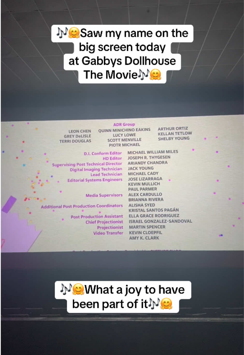 What a joy to be a part of the music for Gabbys Dollhouse The Movie! I’m so thankful for that opportunity! My tummy tickled! 😁🎶🤗