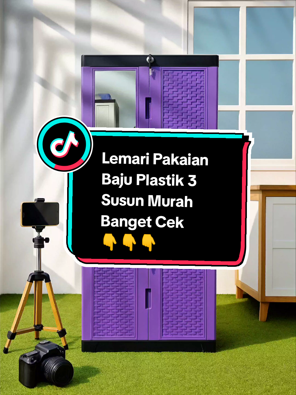 Lemari Pakaian Baju Plastik #fyp #lemari #lemariplastik #promoseruweekend 