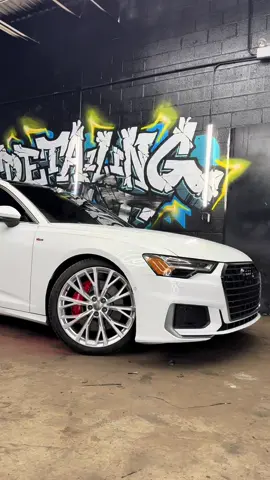 Red calipers complete on this beautiful Audi🌹 (gotta have a lil dance break)  #fypシ#arab#audi#like#ArabTikTok