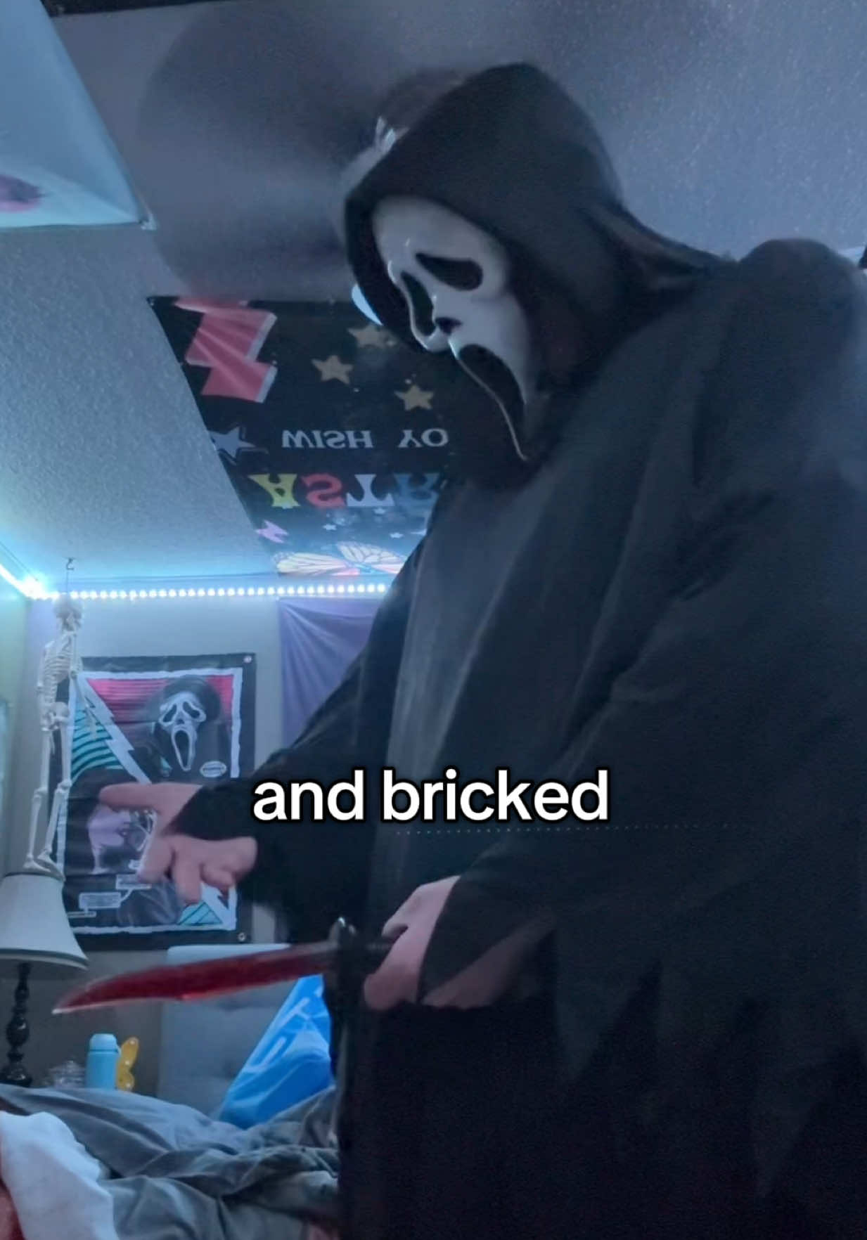 🫣🫣🫣 #fyp #ghostface #ghostfacecosplay #scream #funny 