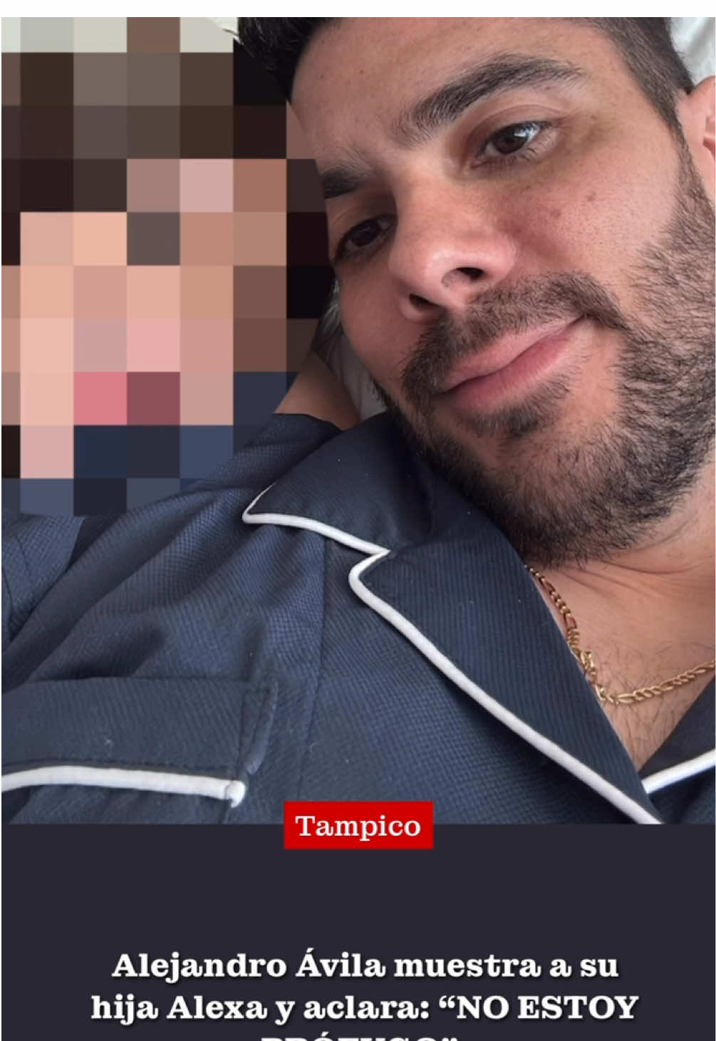 🔴Alejandro Ávila comparte en redes la felicidad de su hija Alexa “Gabita” bajo su cuidado y aclara: “NO ESTOY  PRÓFUGO” junto a las imágenes.  #postatamaulipas #tamaulipas #tampico 