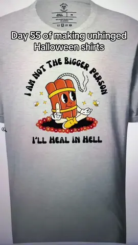 You can grab this unhinged Halloween shirt at doublecrossclothingco 🖤 #halloweenshirt #funnyhalloweenshirt #halloween #halloweenlook #halloweenishere 