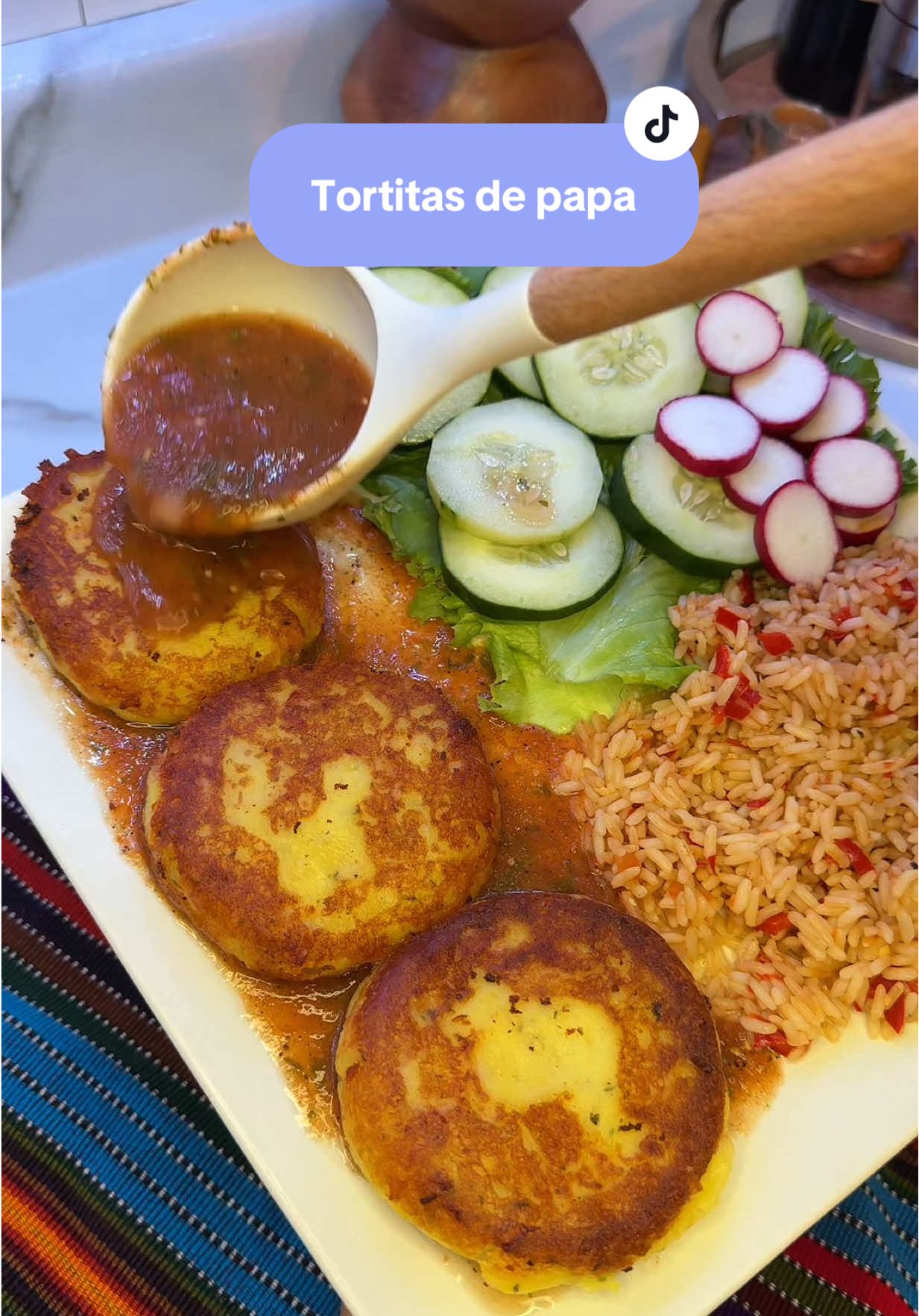 Tortitas de papa, quedan pero de chupete🤤 ¿Las has probado?🥰 #tortitasdepapa #recetasfaciles #ideasdecomida #DinnerIdeas #tortitas 