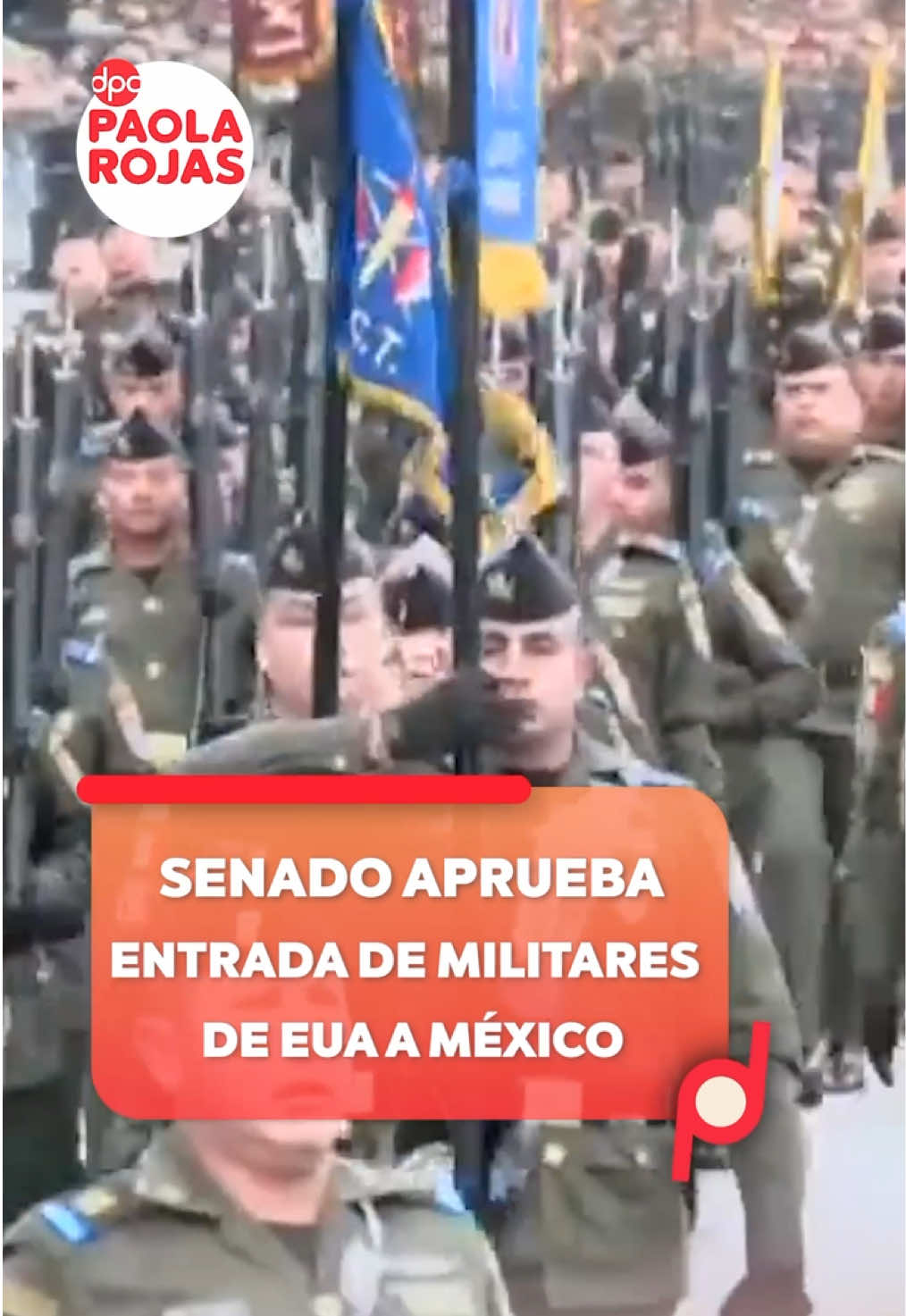 El Senado aprobó la entrada de militares de #EstadosUnidos a #México para capacitar a las Fuerzas Armadas mexicanas y realizar ejercicios conjuntos. #PaolaRojasDPC @Paola Rojas 