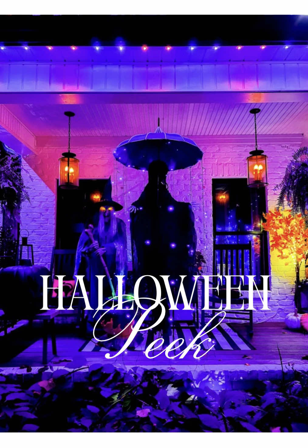✨ It’s HERE…the best month of the year OCTOBER! 🎃👻 Kicking things off with a first look at my Halloween porch and I am OBSESSED. Remember those parasols I shared? My spooky vision has finally come to life and it’s everything I hoped for. 🖤🕸 Unique displays are my love language this season. Want the details? Let me know below! Halloween Decor. Halloween Porch. Spooky Decor. Spooky Porch. Halloween Inspiration. Halloween Ideas. Unique Halloween Ideas. Spooky Halloween Decor. Witchy Halloween. Witch House. Witch Decor. 